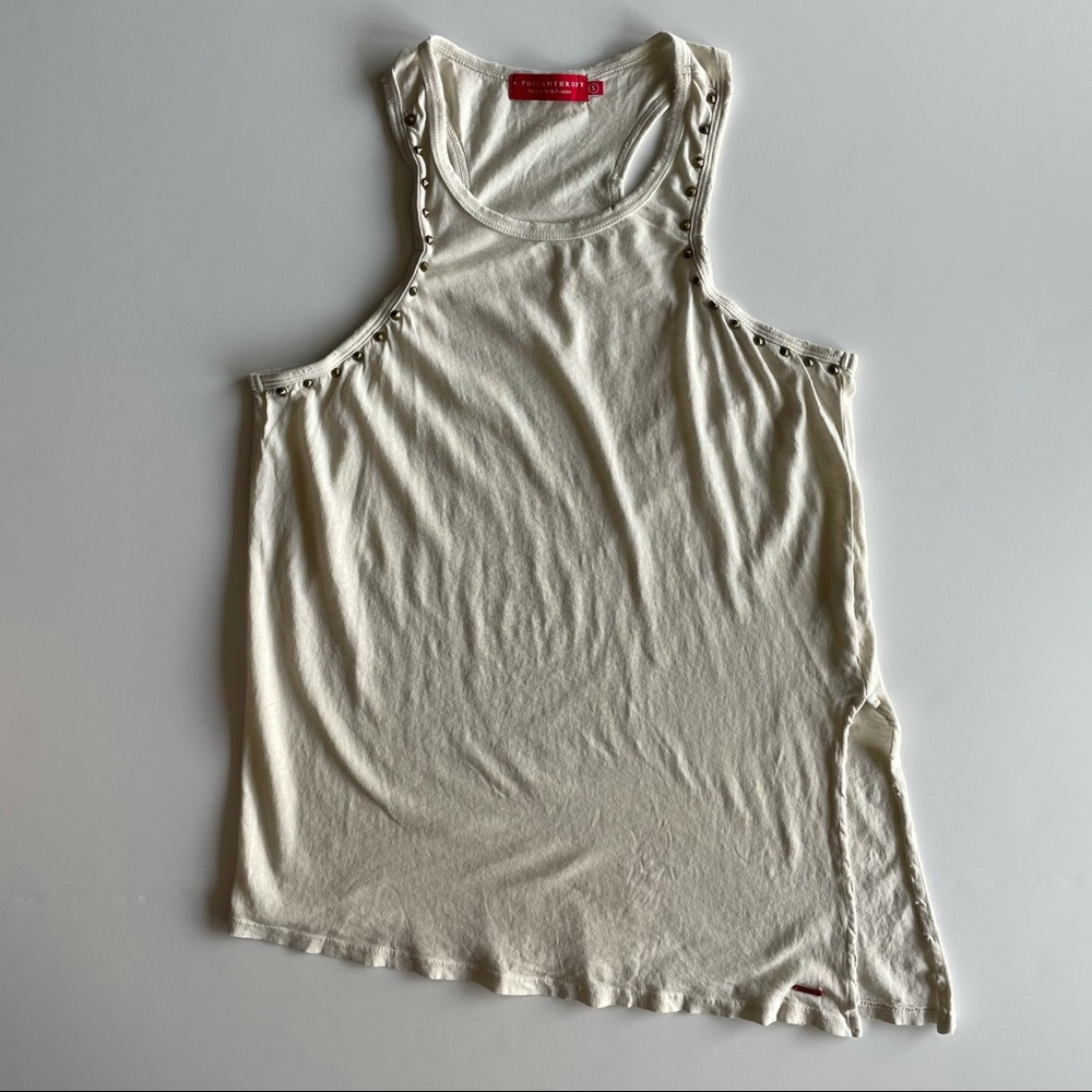 n:Philanthropy Lourdes Studded Racer Tank